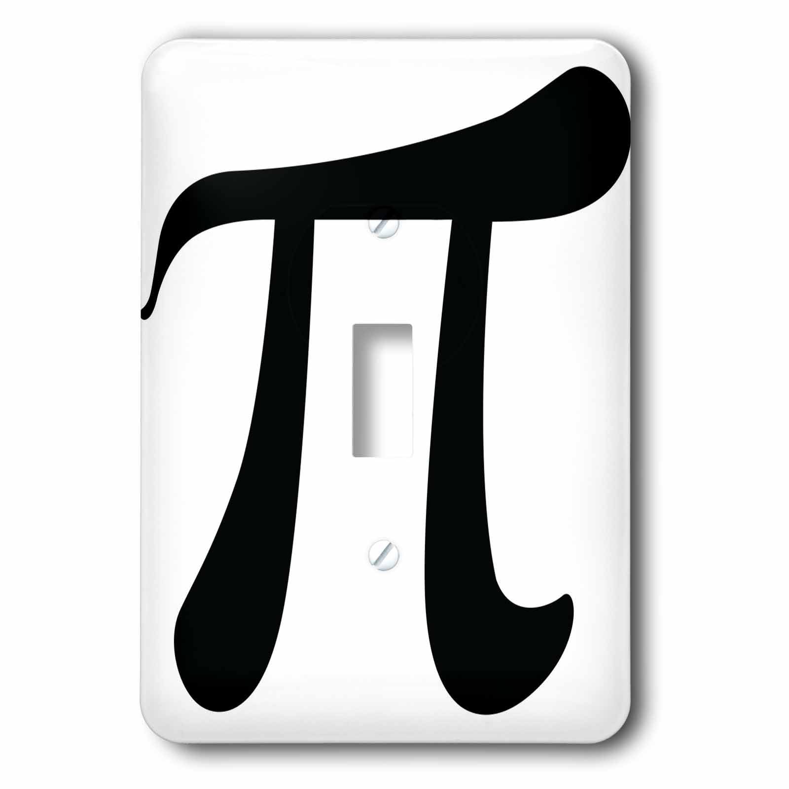 Symbole mathématique Pi plaque de décoration pour bureau et labo