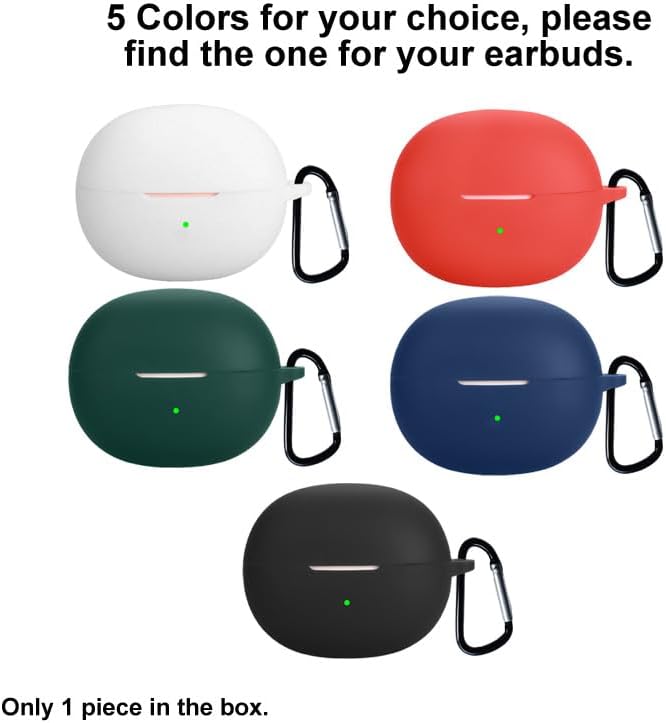 Silicon Case Cover Compatible with King Lucky Clip on Earbuds Open Ear Headphones i121 True Wireless Earbuds - Image 4