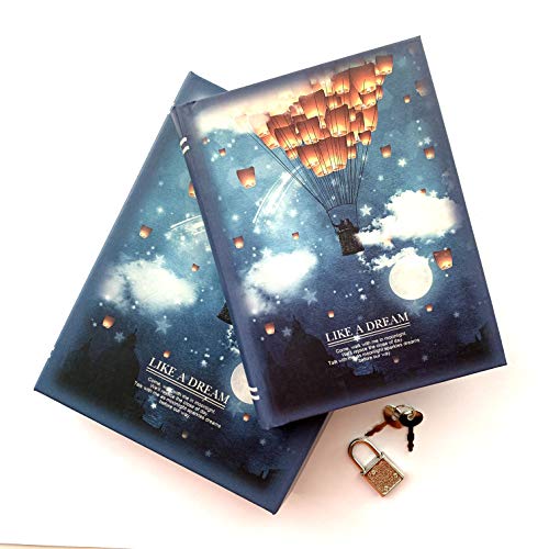 Amazon.co.jp: 【TJ's shop】 日記帳 鍵付き ダイアリー ノート 日記 5