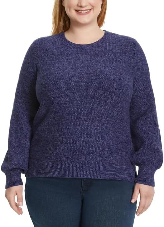 Gloria Vanderbilt Women’s Soft Crewneck Sweater, Standard Fit, Long Sleeve Pullover - Image 7
