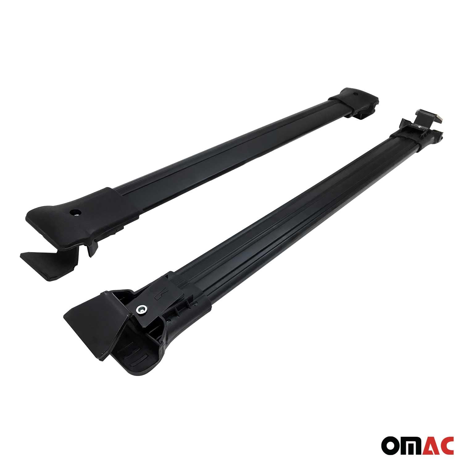 OMAC Barras de Techo Transversales de Aluminio para Dacia Duster mk1 2010-2013 Pre-FL – TÜV/DIN 75302