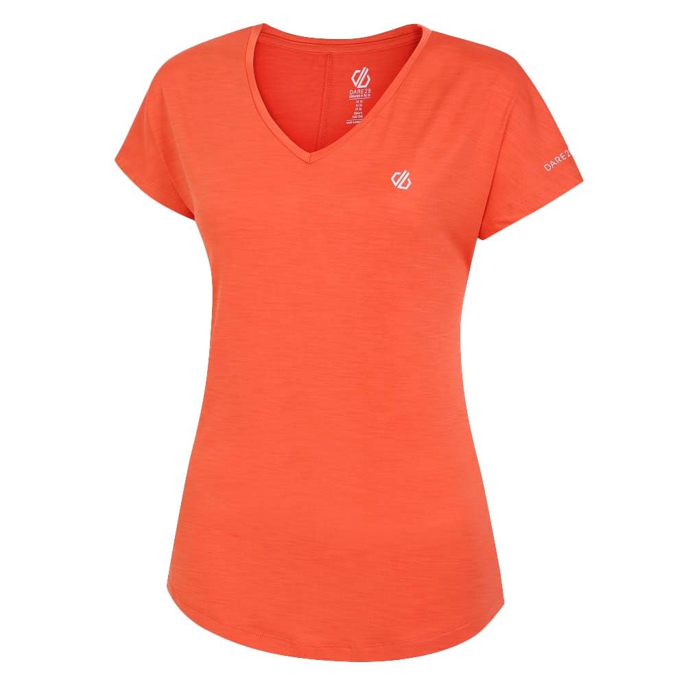 Dare 2b Women's Vigilant Lightweight T-Shirt Orange
