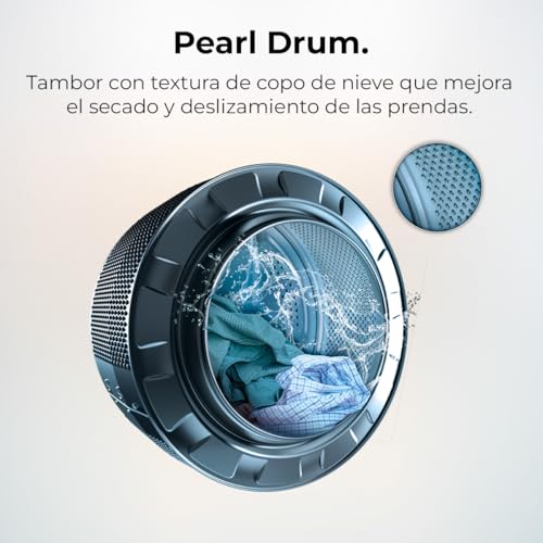 Cecotec Lavadora Secadora 8-5Kg Carga Frontal Bolero Wash&Dry 8580 Inverter A. 1400RPM, 16 Programas, Motor Inverter Plus, SteamMax, OnSmart, Fuzzy Logic, SpaCare y Detector de Carga - imagen 11