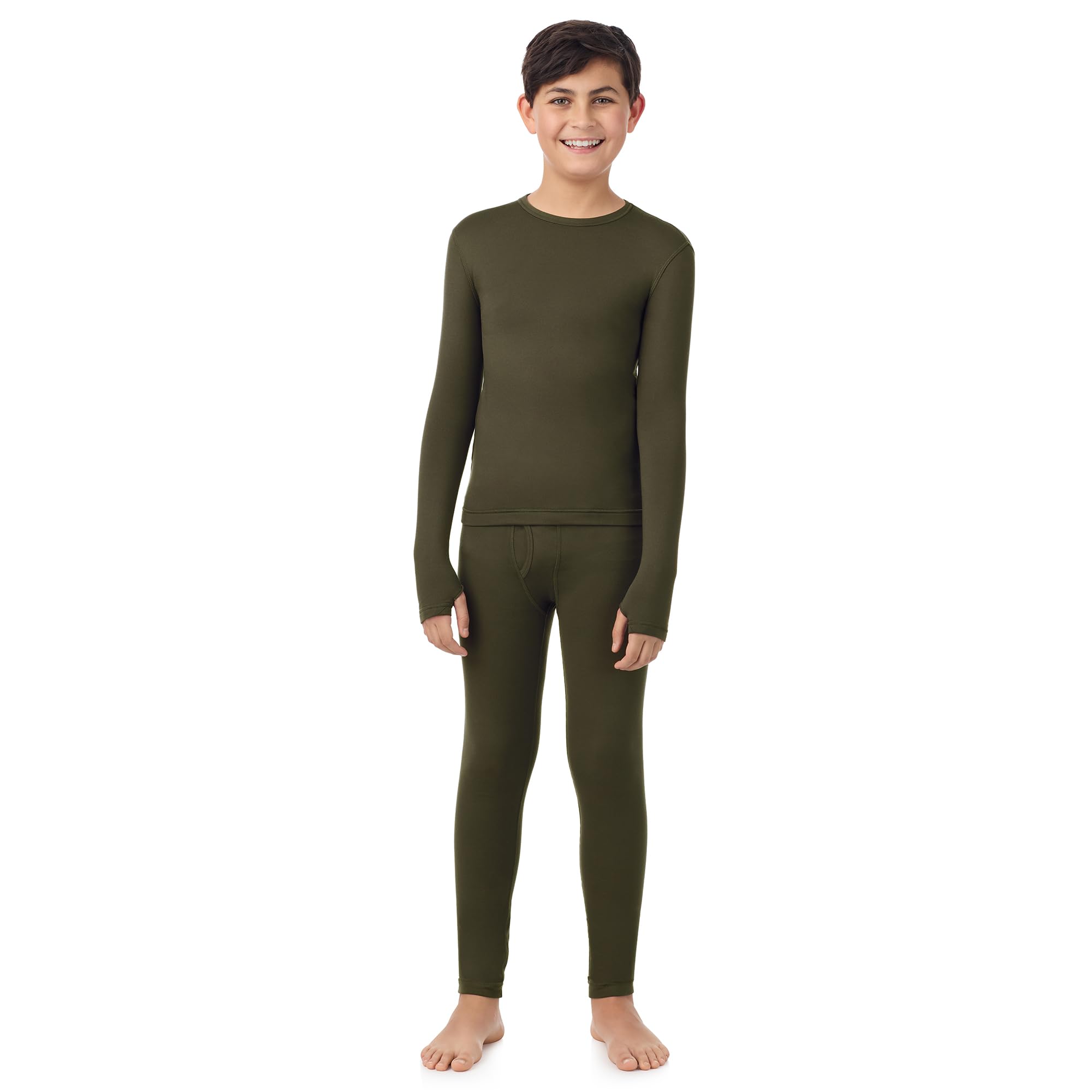 Cuddl Duds Heavyweight 2 Piece Sets Base Layer Thermal Underwear for Boys