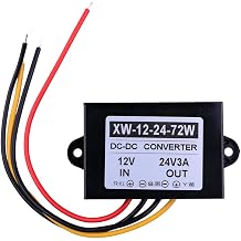 DC-DC 12V to 24V 3A 72W Vehicle Step-up Regulator Car Power Inverter Converter