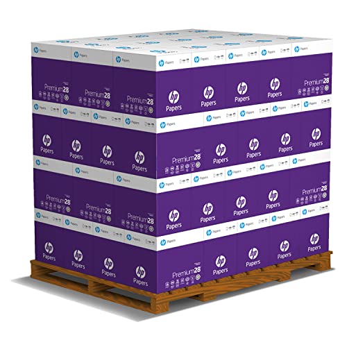 Image of HP Printer Paper | 8.5 x 11 Paper | Premium 28 lb | 60 Case Pallet - 150,000 Sheets |100 Bright | Made in USA - FSC Certified | 205200P