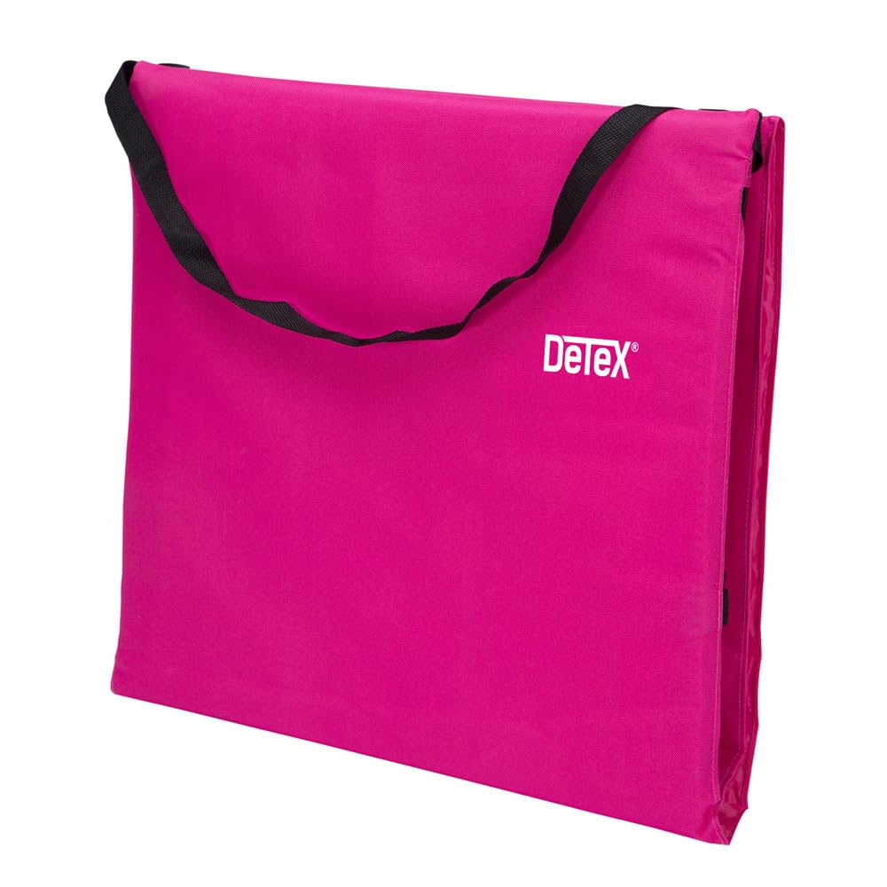 Detex 2er Set Strandmatte mit Rückenlehne Gepolstert Klappbar Sonnenliege Pink