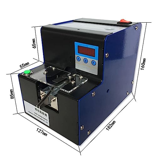 YXFAZPP Cyfrowa maszyna licząca śruby, automatyczna maszyna z końcówką śrubową, regulowana 1,0-5,0 mm, 30 w 800 szt. automatyczna maszyna do podawania śrub, ilość 0-9999