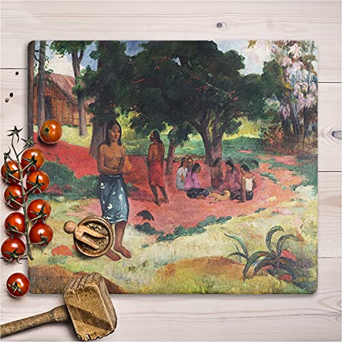 Planche à découper verre induction 60x52 tapis protection cuisine - 4