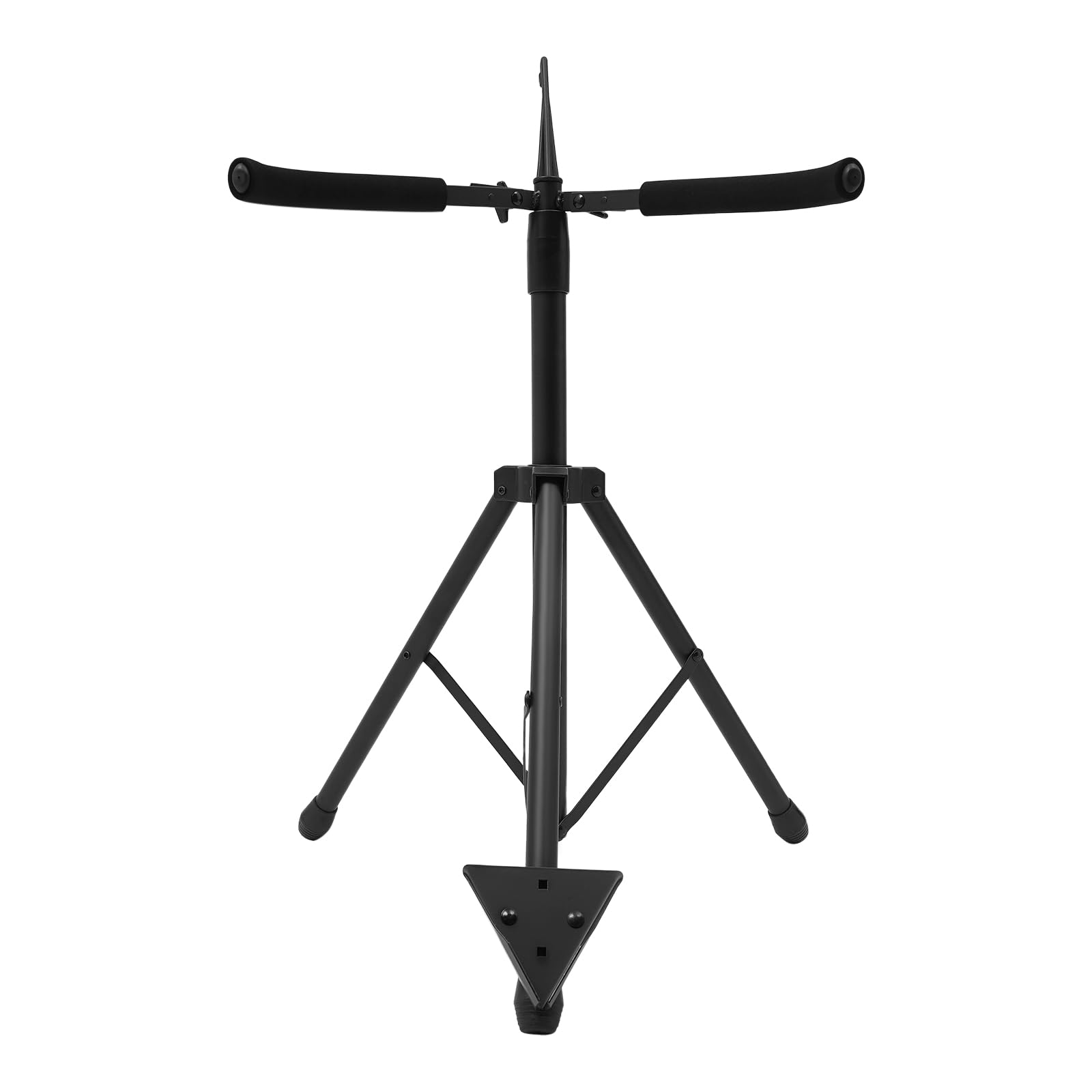 Supporto per cello, telaio ad A, supporto per chitarra in nero, supporto per strumenti a punta, supporto per chitarra regolabile in altezza 74-120 cm