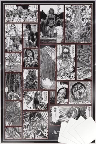 Junji Ito - Poster (Collection Of The Macabre) (Size: 24" x 36") (Laminated Poster & Strips)