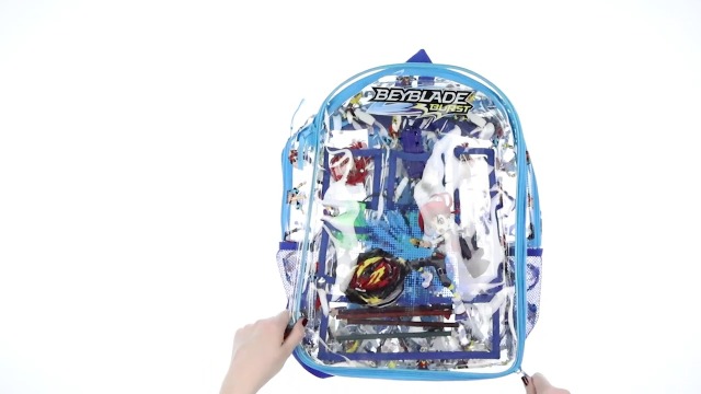 Amazon.com | INTIMO Beyblade Burst Heavy Duty Clear School Travel