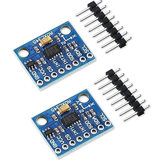 Weewooday 2 Acelerómetros ADXL345 Módulo Sensor de Gravedad Digital de 3 Ejes GY-291 Módulo de Aceleración Digital de 3 Ejes ADXL345 Inclinación de Aceleración Compatible con Arduino Raspberry Pi | Ya disponible en tu tienda friki favorita! En mundofriki.es!