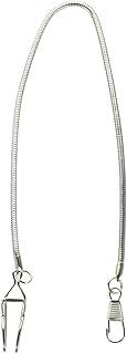 CALLARON 2pcs pocket watch chain replacement watch chain anti lost key men watches necklace watch chain albert watch chain...