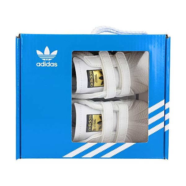 adidas Unisex Baby Superstar Crib Krabbel-& Hausschuhe – Bild 10