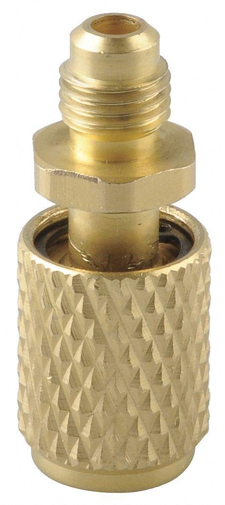 Quick Coupler, Low Loss, 1/4 in MxF, 0 Deg