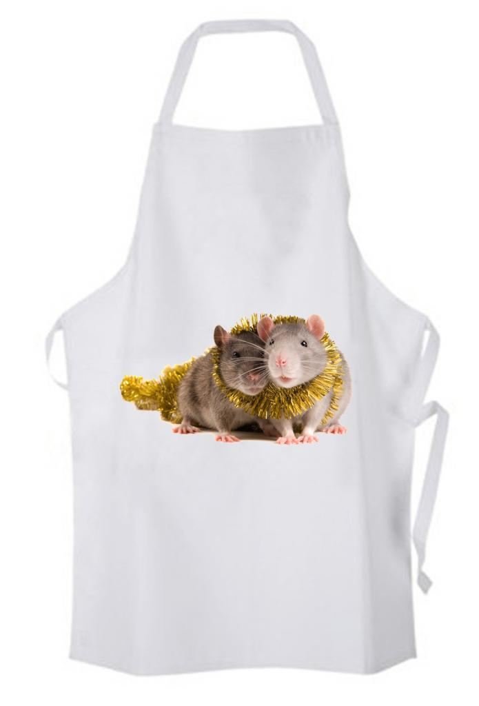 Tribal T-Shirts Christmas Pet Rats Kitchen Apron