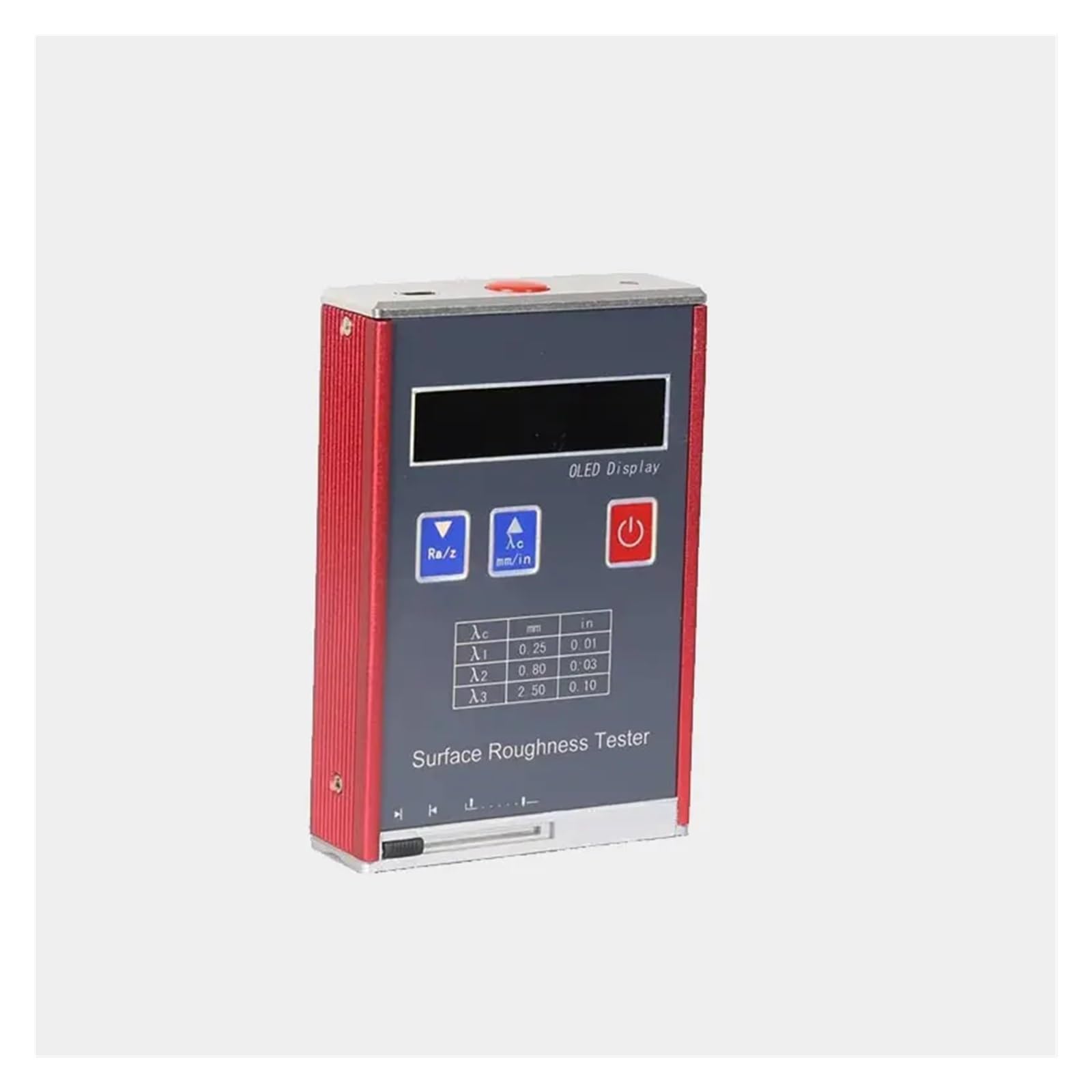 Tester Di Rugosità Superficiale Digitale Con Range Misurazione Ra Rq Da 0,05 A 15, Calibro Profilometro Superficie Portatile,Risultati Affidabili