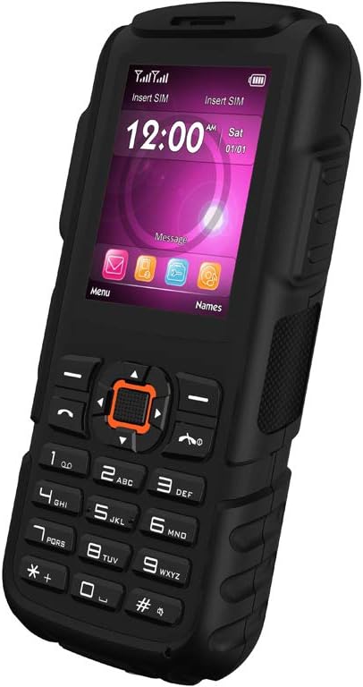 BLU Tank Mega T570 2.4" GSM Unlocked Cellphone 32MB Dual Sim W/Flashlight - Orange
