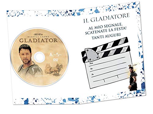 Biglietto di auguri con DVD Incluso, il Gladiatore...