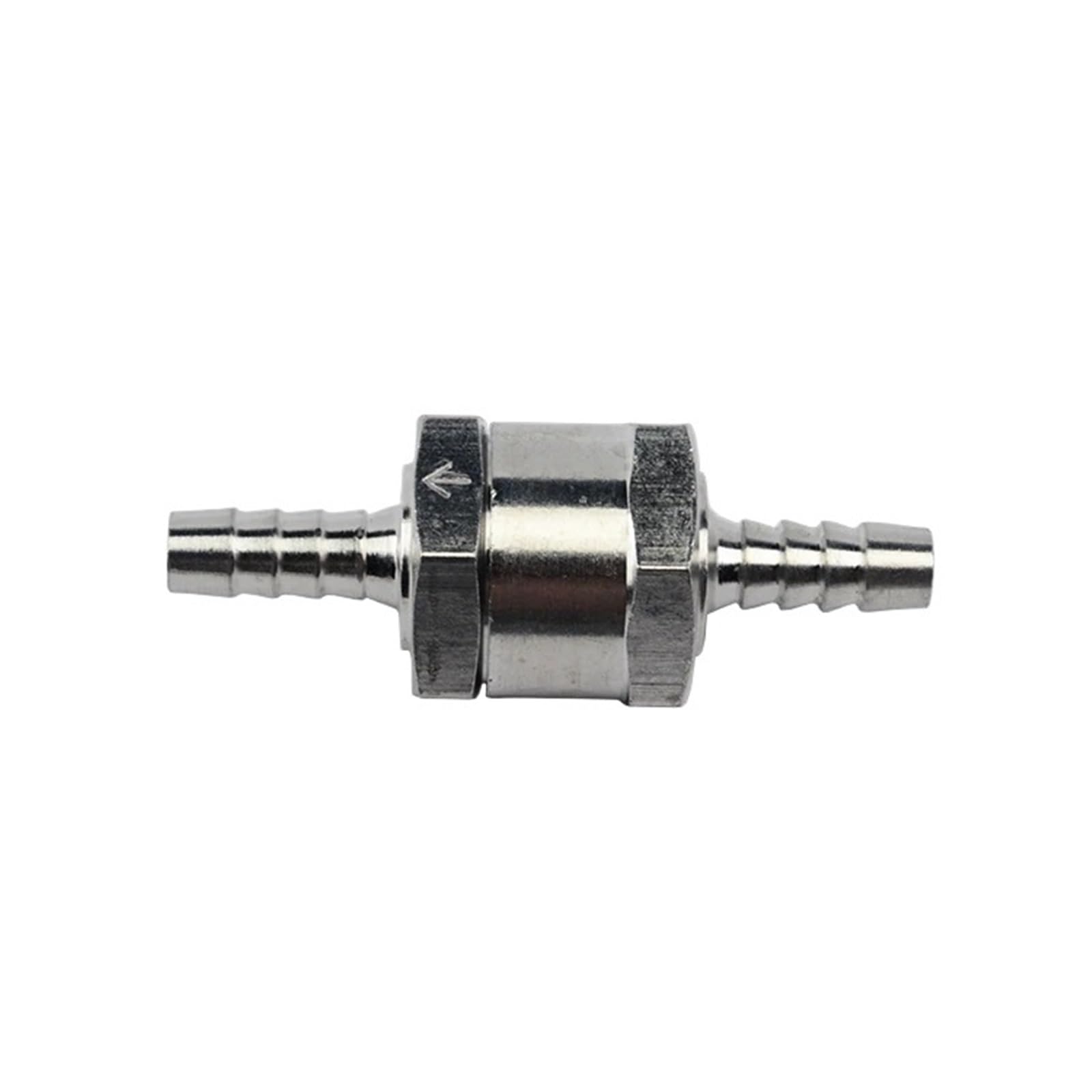 Uyzndkvsi Id6 X 3Pcs Aluminium Non Return Check Valve 6/8/10/12Mm Alloy(Id6 X 3Pcs)