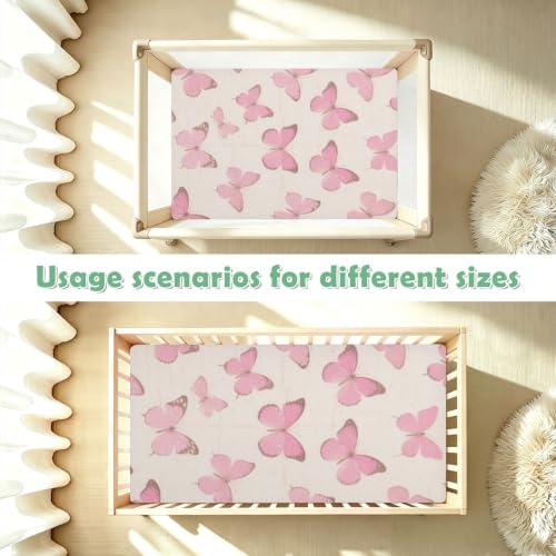 Housse de matelas imperméable protège-matelas bébé rose - 8