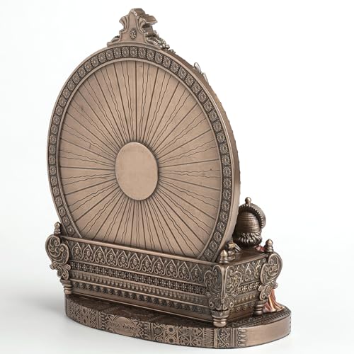 Estatua Lord Shiva con Familia Parvati Ganesha y Kartikeya 7.38 pulg miniatura 4