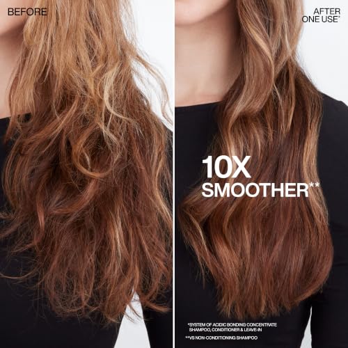 Image of Redken Acidic Bonding Concentrate Conditioner For Damaged Hair Repair - Strengthens and Repairs Weak and Brittle Hair, Sulfate-Free, With Citric Acid