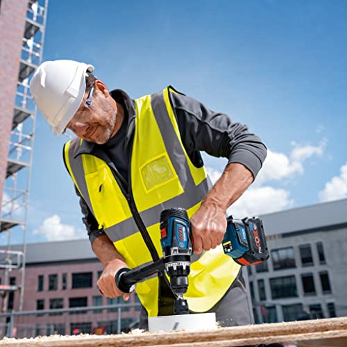 Bosch Professional 18V System perceuse-visseuse sans-fil BITURBO GSR 18V-150 C (couple max. 150 Nm, régime à vide 2 200 tr/min, avec poignée aux., 2 x ProCORE 8,0Ah, chargeur GAL 1880 CV, L-BOXX)