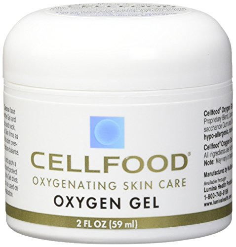 Cellfood Skin Care Oxygen Gel, 2 oz. Jar - Blended with Highest-Quality Aloe