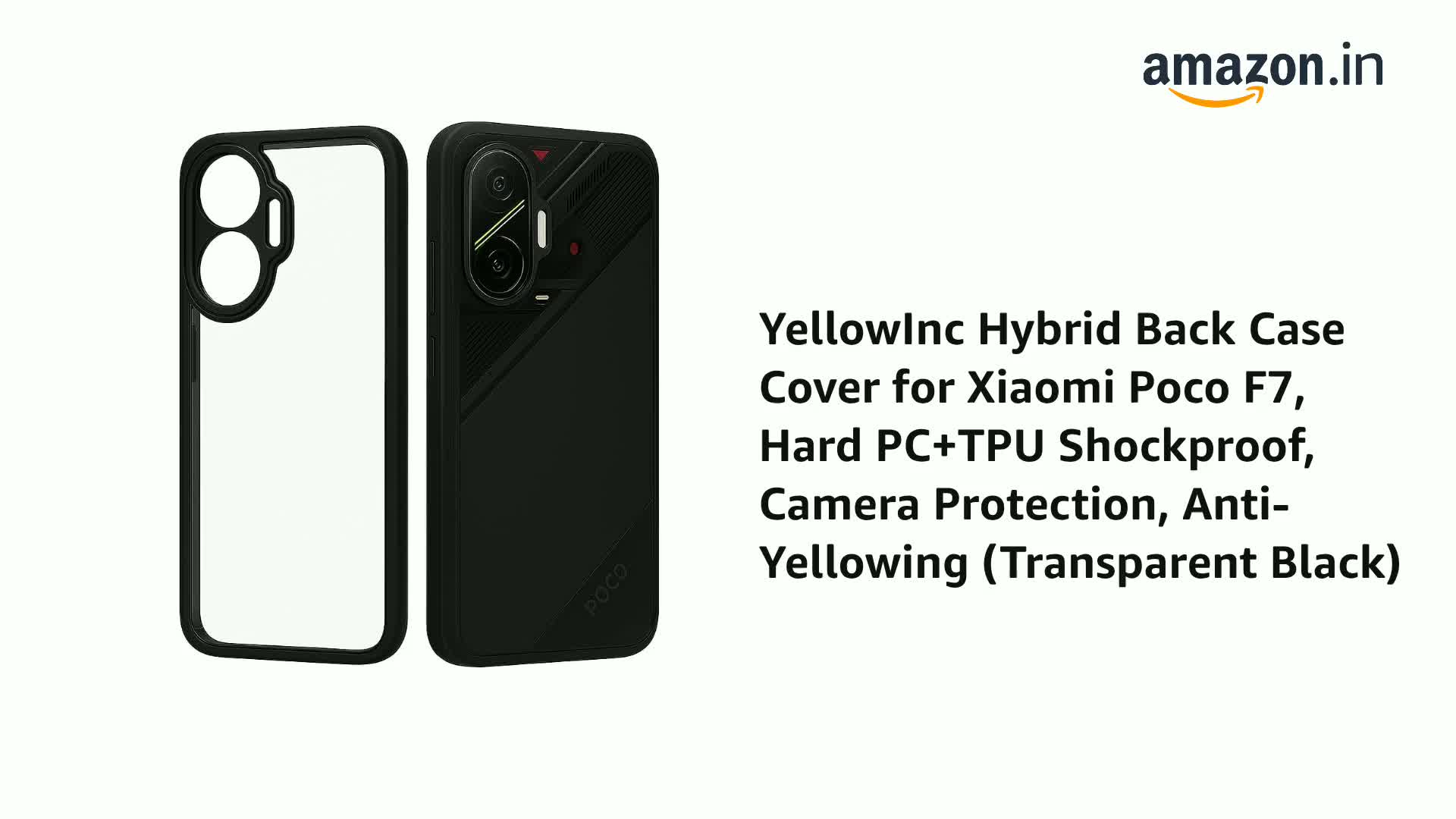 Coque Protection Pour Xiaomi Poco F5 Pro Avec 2 Pièces Verre Trempé