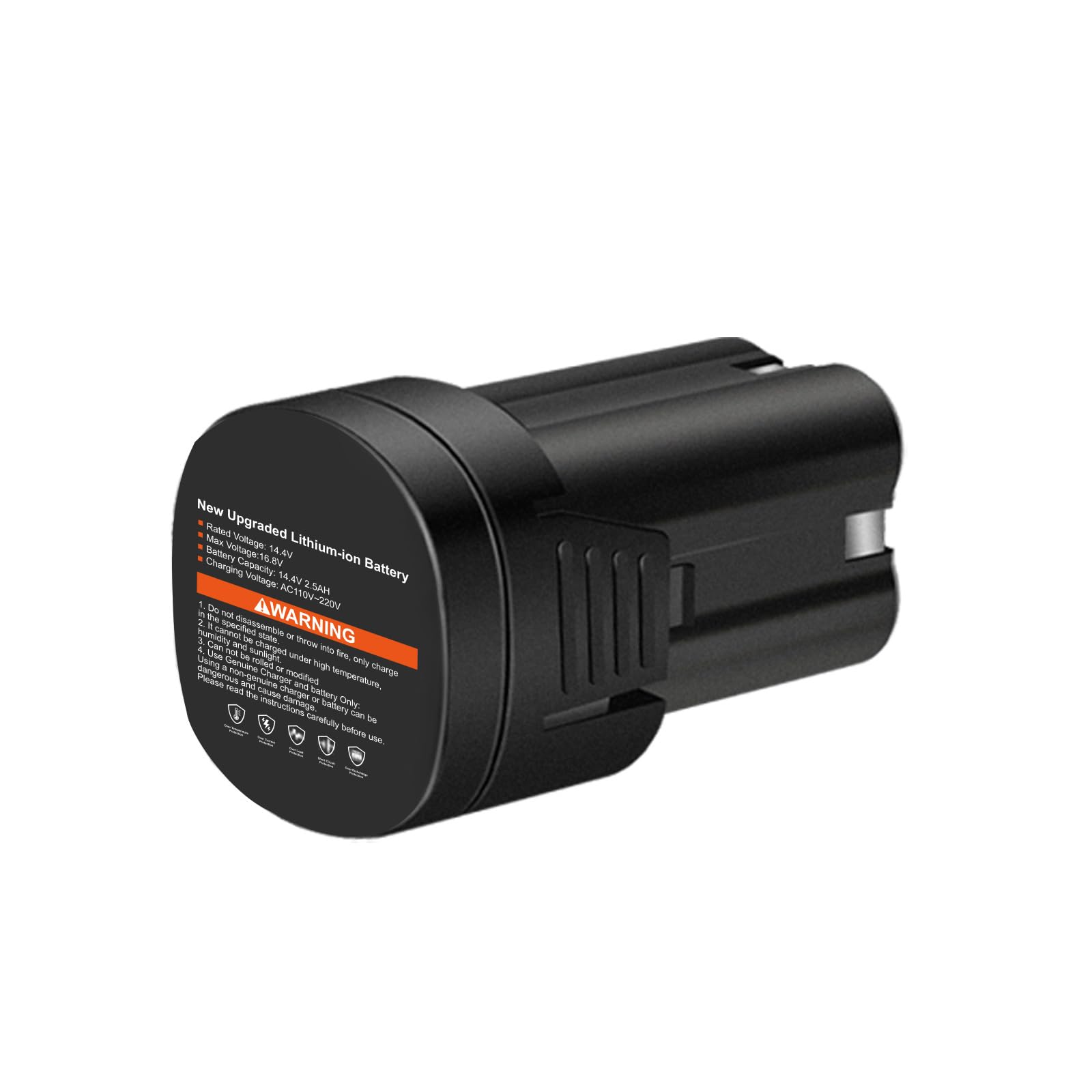Ersatz für Lithium-Ionen-Akku für Elektrowerkzeug, 2500mAh 10C High-Rate Discharge Lithium-Ionen-Akkus für kabellose Astscheren Akku-Elektrowerkzeuge Max 16.8V Rated 14.4V