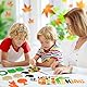 Gigmeta 8 Herbst Tier Bastelsets für Kinder, Herbst Kreativsets, Moosgummi Aufkleber, Herbstdeko Bastelhandwerk, Kreative Kunsthandwerk für Deko für Jungen Mädchen Herbstszeit Thanksgiving Geburtstag