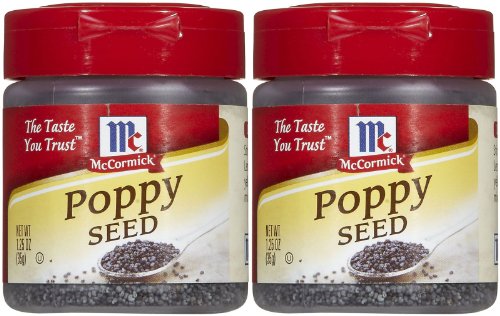 McCormick Poppy Seed, 1.25 oz, 2 pk