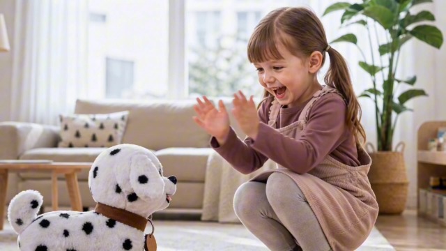 JoyCat Chien Jouet pour Enfants, Chien qui Marche et Aboie, Remue Sa Que, Peluches et Animaux Interactifs Jouet Éducatif, Cadeau Enfants 3 4 5 6 Ans Filles et Garçons JoyCat Chien Jouet pour Enfants, Chien qui Marche et Aboie, Remue Sa Que, Peluches et Animaux Interactifs Jouet Éducatif, Cadeau Enfants 3 4 5 6 Ans Filles et Garçons