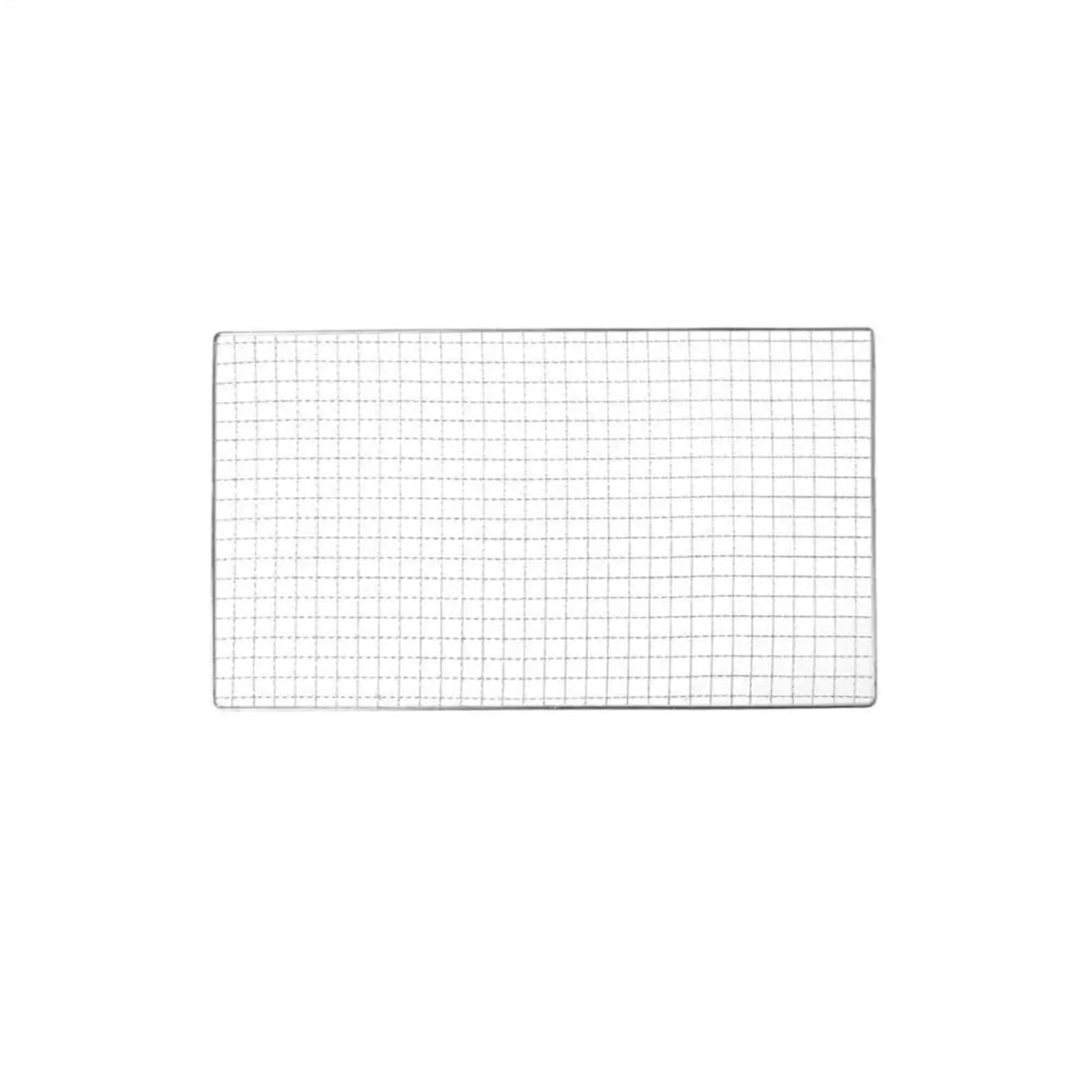 Artykuły do ​​pieczenia, Ruszty Ruszty Kwadratowy Grill 304 Siatka Ze Stali Nierdzewnej Grille BBQ Ruszt Siatka Drut Gotowanie Pieczenie Siatka Narzędzia do Grillowania 40 * 24 cm, Srebrny