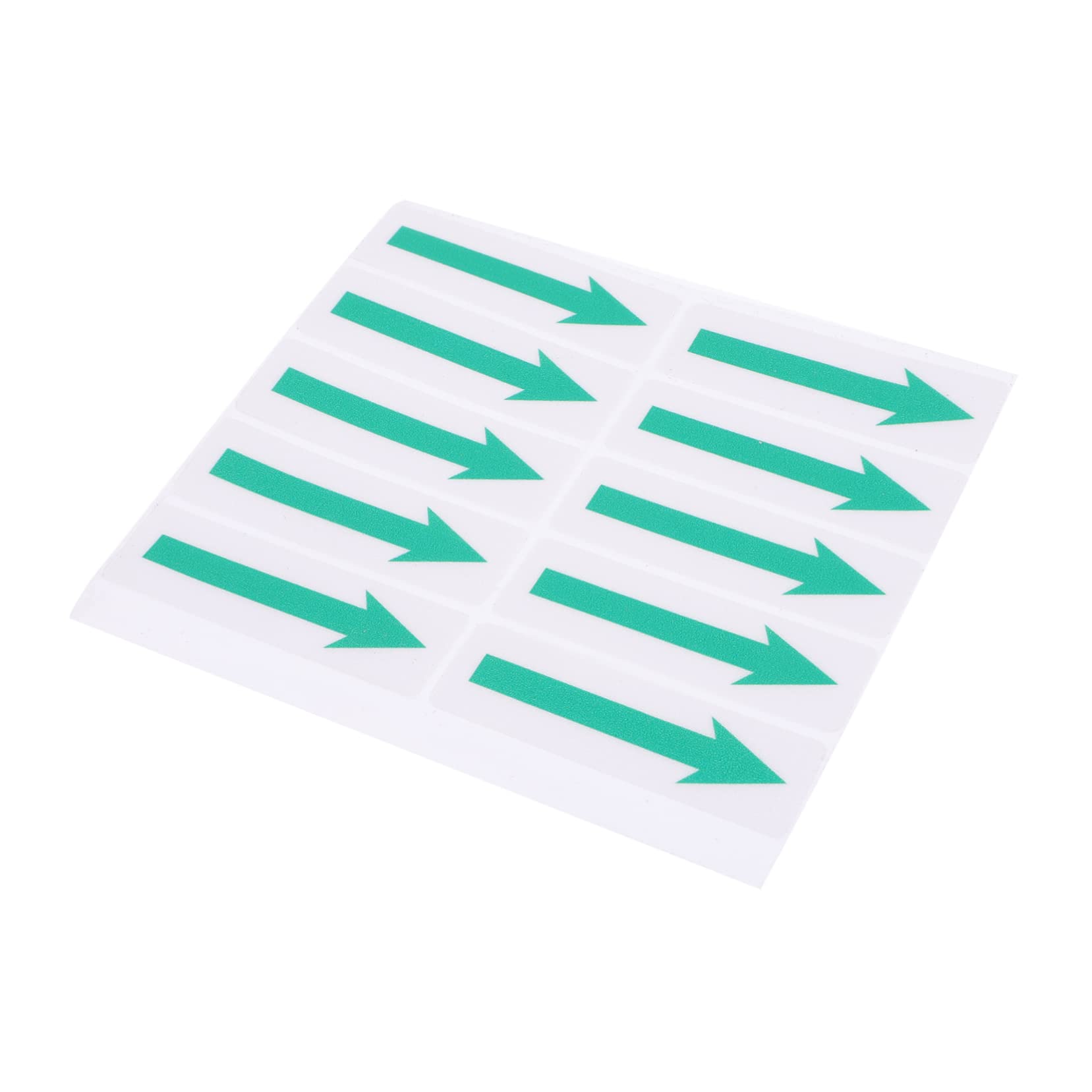 Autocollants fléchés adhésifs SOLUSTRE verts haute adhérence - 8