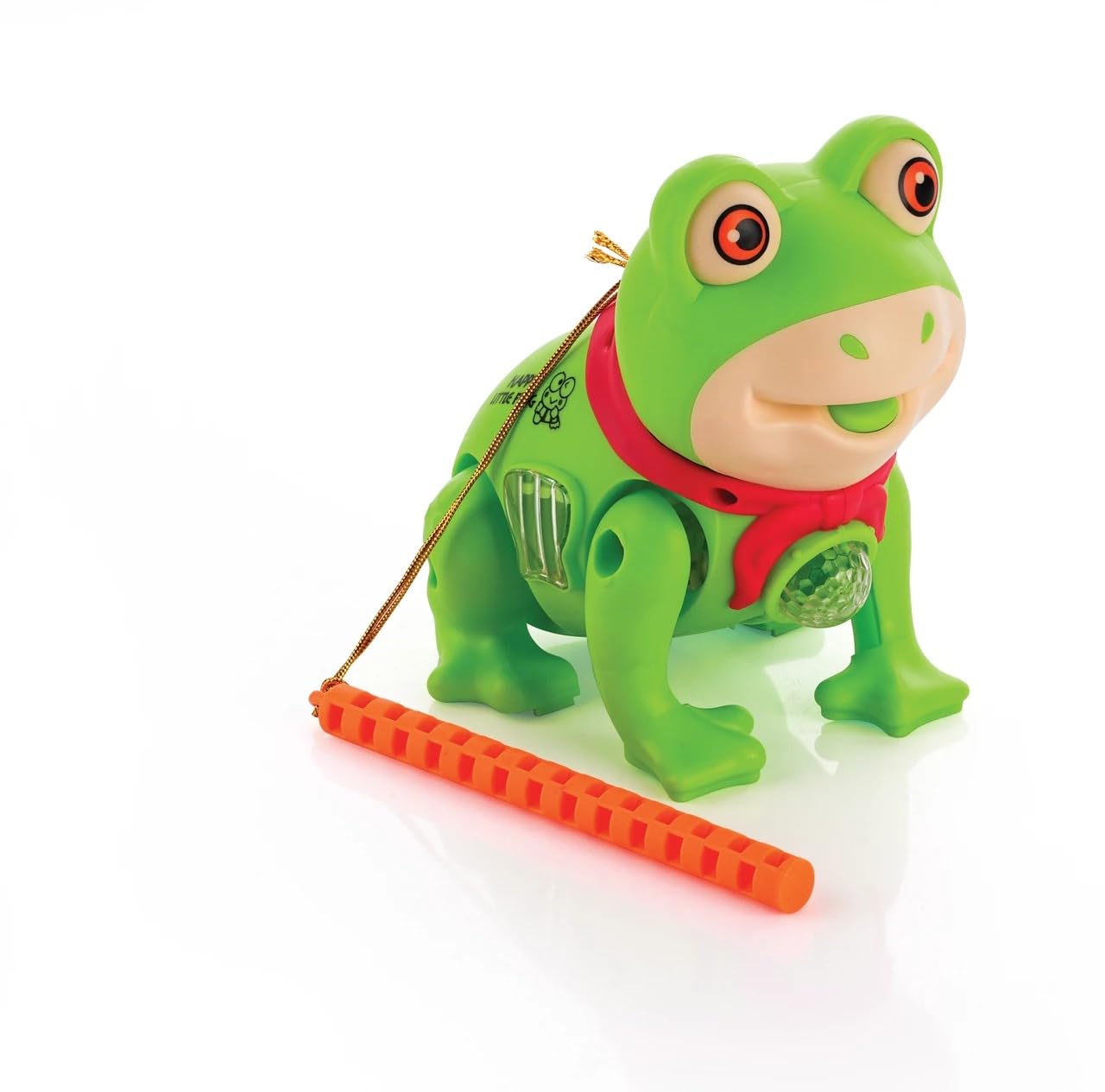 Buy Green Frog Toy for Kids with Stick | Battery Operated Walking