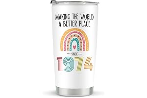 20 Ounce 50th Birthday Tumbler: A Milestone Present for the Special Woman in Your Life