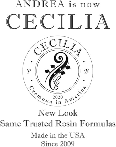 Miniatura 7 de CECILIA - Rosina 'A Piacere' para viola, colofonia especialmente formulada para lazos de viola con esparcidor de colofonia incluido (pastel completo)