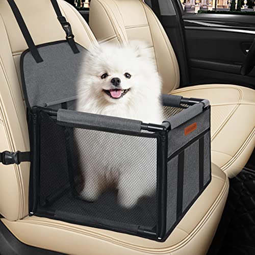 SWIHELP Seggiolino Auto per Cane, Trasportino Auto Borsa per Cani, Coprisedile Impermeabile per Proteggere Sedile di Automobile per Animali Domestici
