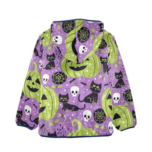 CHIFIGNO Girls Boys Zip up Hoodie Boys Jackets with Pockets Warm Winter Outwear for Toddler and Kids2