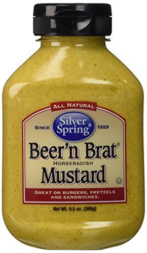 Silver Spring Beer N Brat Mustard 9x 9.5Oz