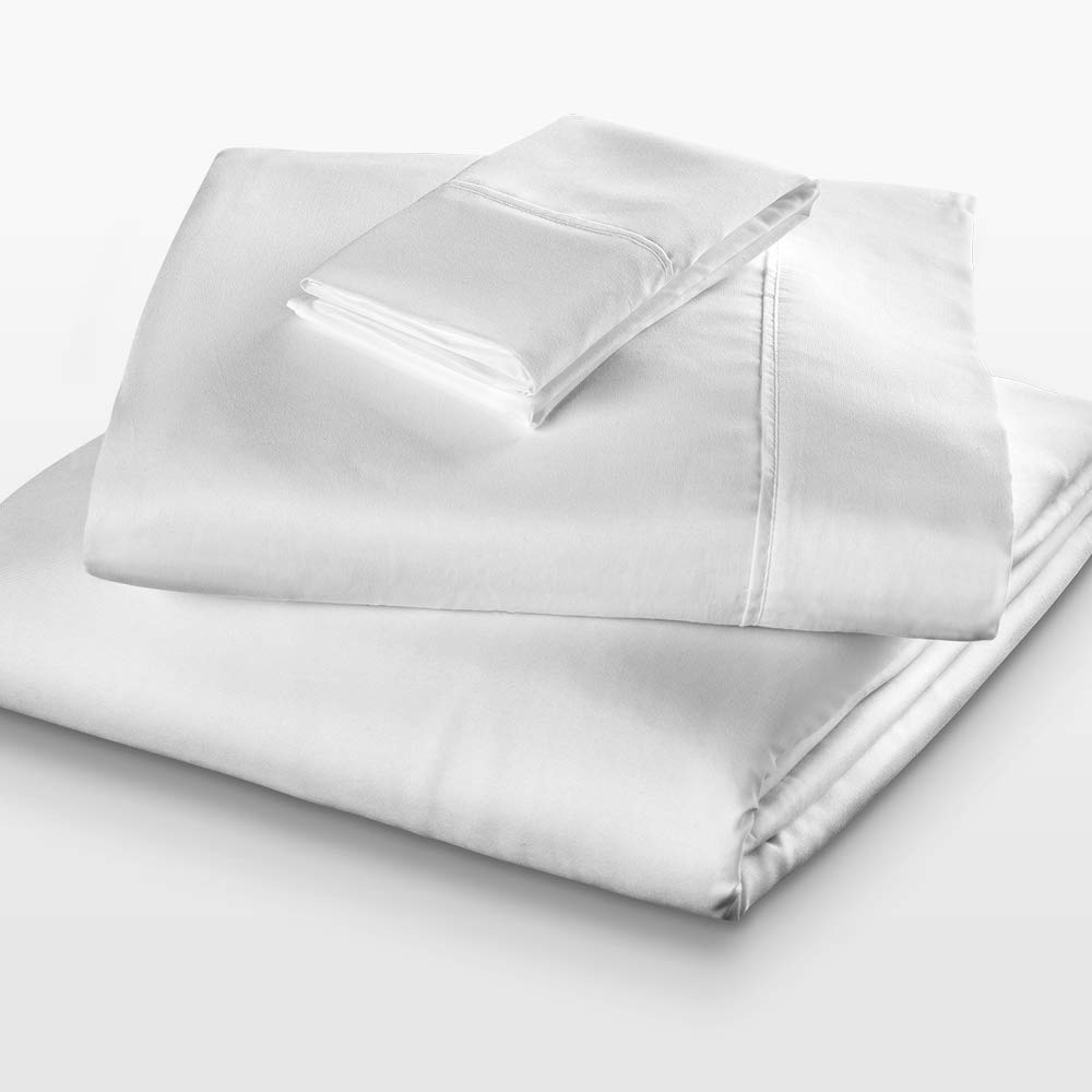Fabrictech International100% Cotton Sheet Set, Technical Textile Twin PCSCTN-T-WH
