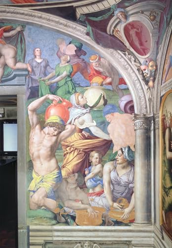 Toile decoration murale La Chute de la Manne Bronzino pour combler un grand mur vide