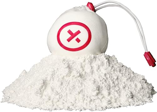 Miniatura 6 de Chalk Sock 2 oz - Bola de tiza recargable de alta calidad - Hecho en Estados Unidos - Mejorador de agarre de grado de rendimiento para levantamiento