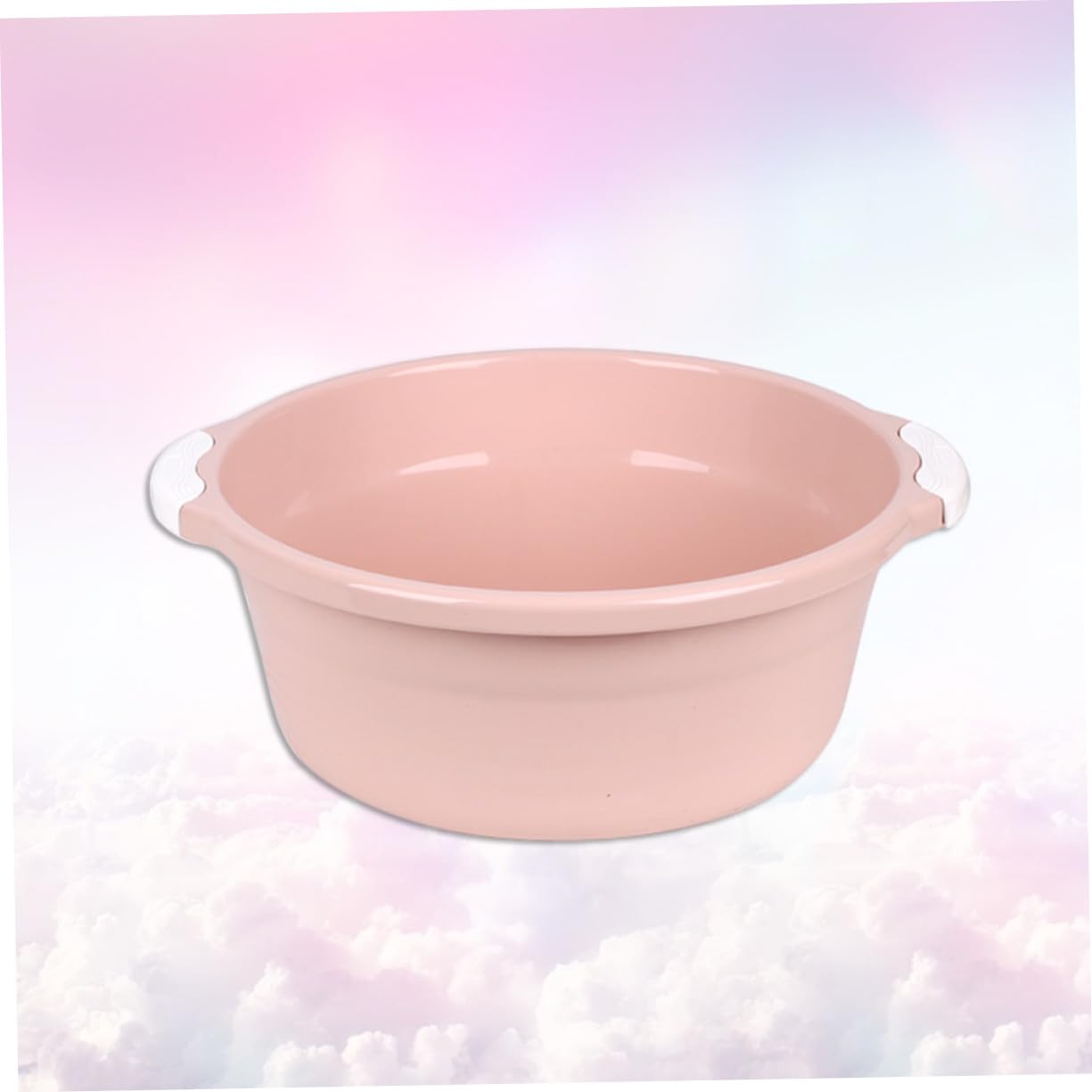 2 Pezzi Vaschetta i Piedi in Plastica Rosa Multifunzionale e Salubre per Bagno e Cucina Materiale Pp Resistente e Leggero