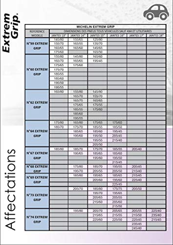 MICHELIN 007674 Extrême Grip N°74, altro