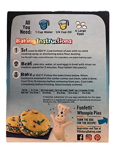 Pillsbury Space Galaxy Birthday Cake And Cupcake Bundle Funfetti Mix With Space Blue Vanilla Frosting And Sprinkles Amazon Com Grocery Gourmet Food