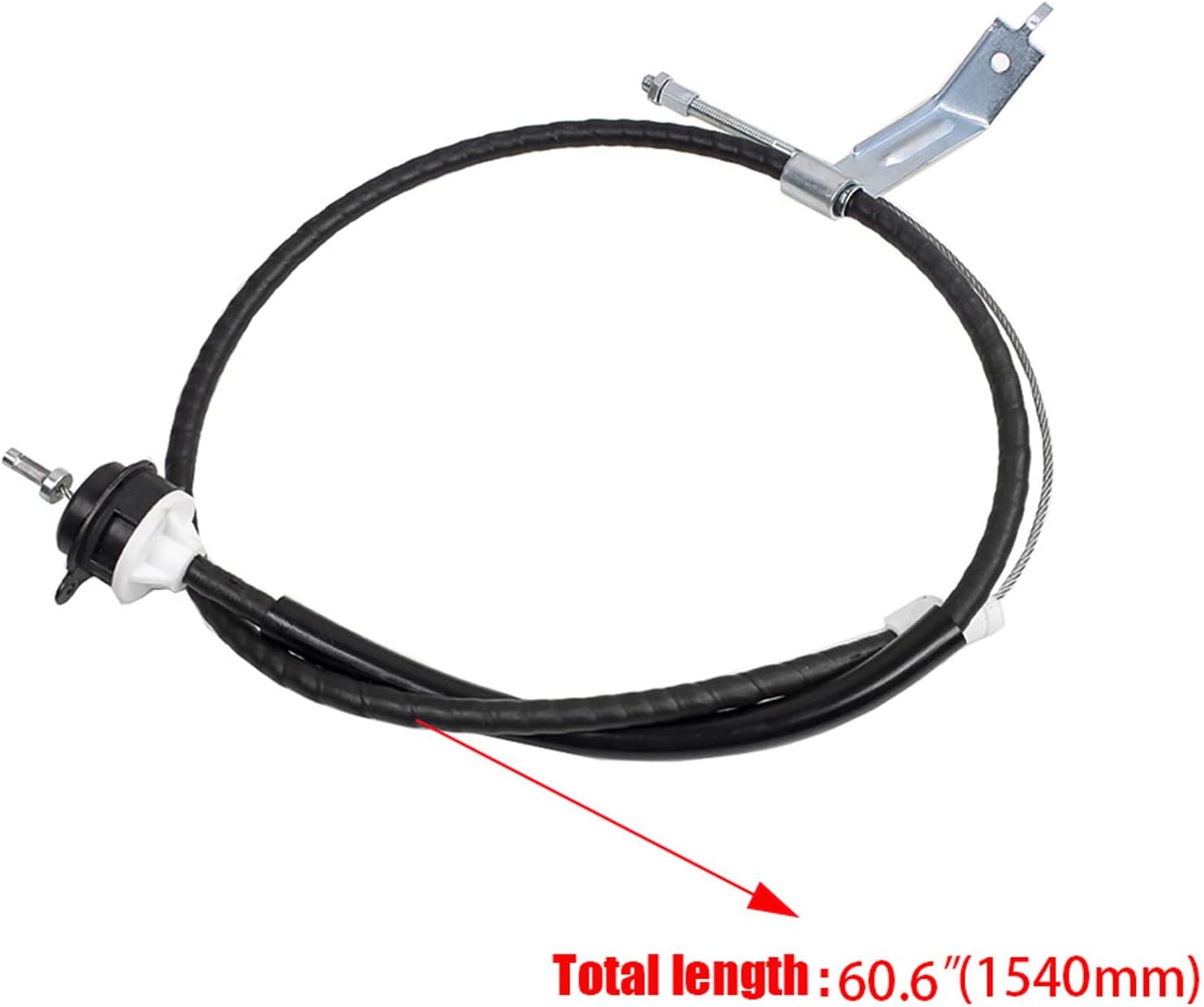 Clutch Cable, Clutch Cable AMP 83004 125, Adjustment Kit With Handle, 1996‑2004, Adjustable Without Crawling Under Car